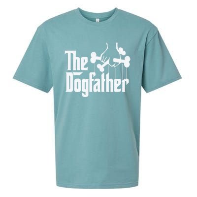 The Dogfather Perfect Gift for Dog Lovers Sueded Cloud Jersey T-Shirt