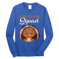 Thanksgiving Day Party Friendsgiving Squad Meditation Turkey Meaningful Gift Long Sleeve Shirt