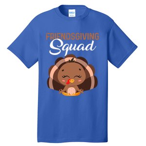 Thanksgiving Day Party Friendsgiving Squad Meditation Turkey Meaningful Gift Tall T-Shirt