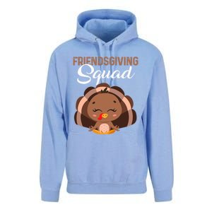 Thanksgiving Day Party Friendsgiving Squad Meditation Turkey Meaningful Gift Unisex Surf Hoodie