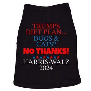 Trumps Diet Plan Cats & Dogs No Thanks! 2024 Election Doggie Tank