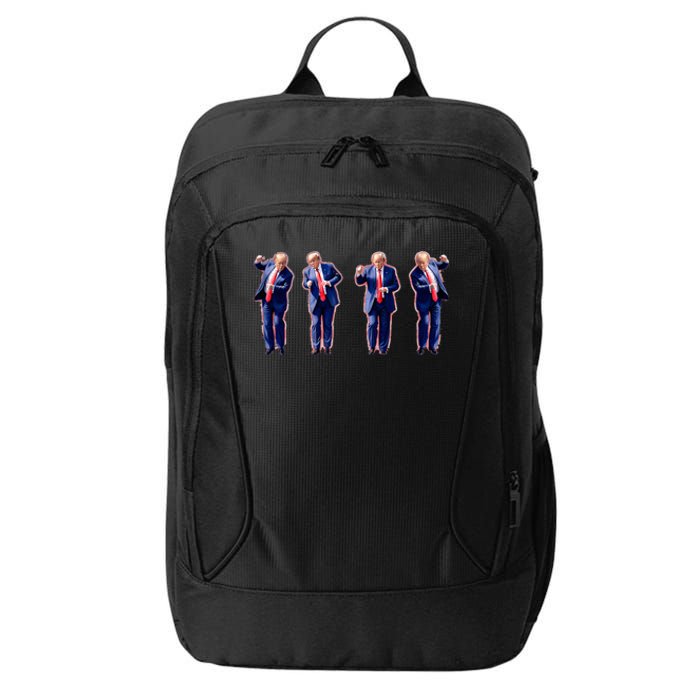 Trump Dance Pro Trump 2024 Trump President Maga 45 47 City Backpack