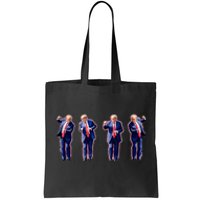 Trump Dance Pro Trump 2024 Trump President Maga 45 47 Tote Bag