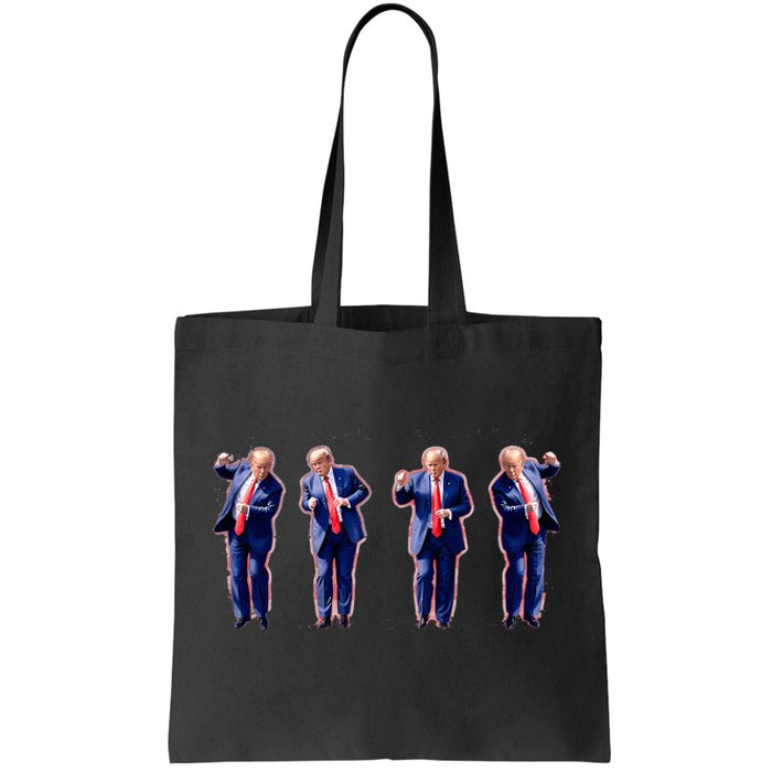 Trump Dance Pro Trump 2024 Trump President Maga 45 47 Tote Bag