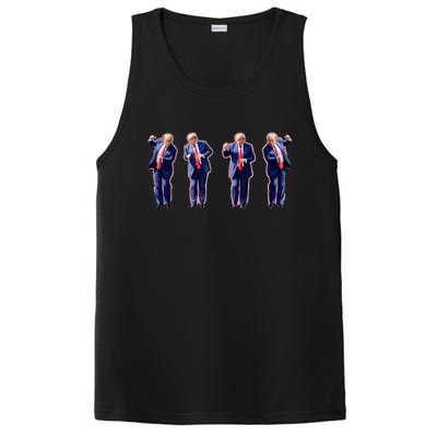 Trump Dance Pro Trump 2024 Trump President Maga 45 47 PosiCharge Competitor Tank