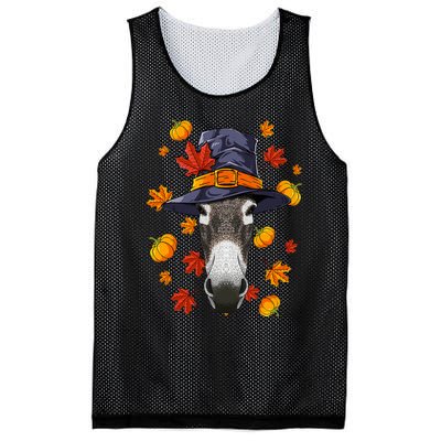 Thanksgiving Donkey Pilgrim Costume Fall Autumn Mesh Reversible Basketball Jersey Tank