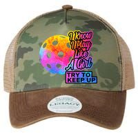 Tie Dye Pickleball Player Paddleball Lover Dink Funny Legacy Tie Dye Trucker Hat
