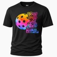Tie Dye Pickleball Player Paddleball Lover Dink Funny Performance Shirt