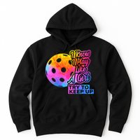 Tie Dye Pickleball Player Paddleball Lover Dink Funny Hoodie