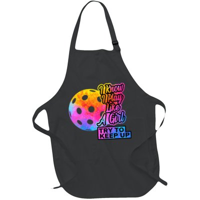 Tie Dye Pickleball Player Paddleball Lover Dink Funny Apron