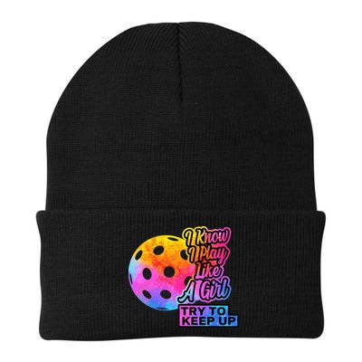 Tie Dye Pickleball Player Paddleball Lover Dink Funny Beanie