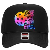 Tie Dye Pickleball Player Paddleball Lover Dink Funny Hat