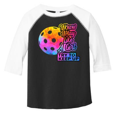 Tie Dye Pickleball Player Paddleball Lover Dink Funny Toddler Fine Jersey T-Shirt