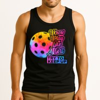 Tie Dye Pickleball Player Paddleball Lover Dink Funny Tank Top