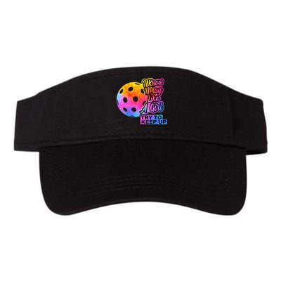 Tie Dye Pickleball Player Paddleball Lover Dink Funny Visor