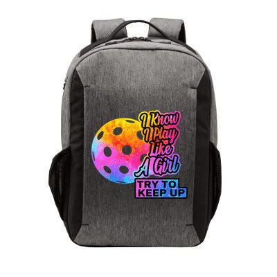 Tie Dye Pickleball Player Paddleball Lover Dink Funny Vector Backpack