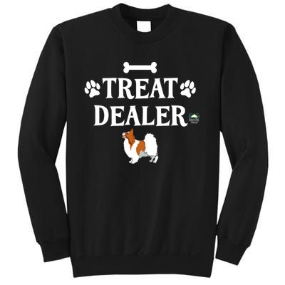 Treat Dealer Papillon Dog Trainer Sweatshirt