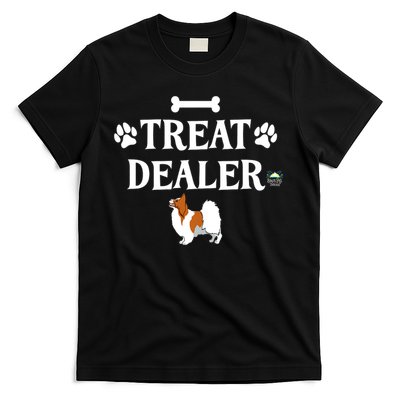 Treat Dealer Papillon Dog Trainer T-Shirt