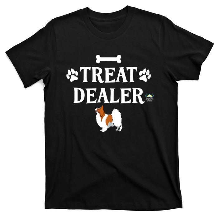 Treat Dealer Papillon Dog Trainer T-Shirt