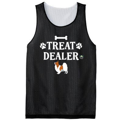 Treat Dealer Papillon Dog Trainer Mesh Reversible Basketball Jersey Tank