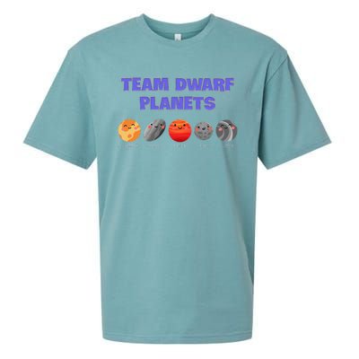 Team Dwarf Planets Pluto Funny Astronomy Science Sueded Cloud Jersey T-Shirt