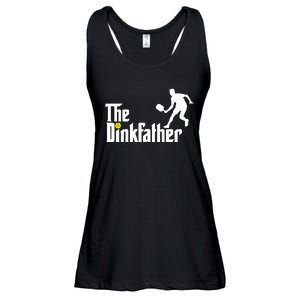 The Dinkfather Pickleball Fathers Day Gift Ladies Essential Flowy Tank