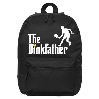 The Dinkfather Pickleball Fathers Day Gift 16 in Basic Backpack