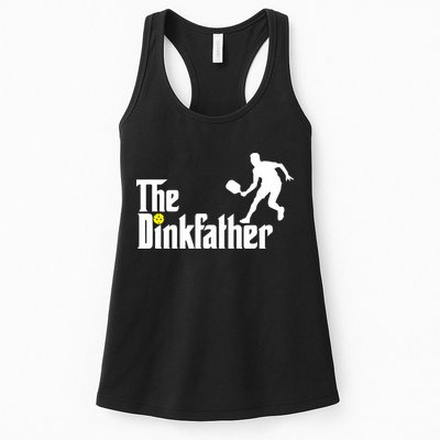 The Dinkfather Pickleball Fathers Day Gift Womens Tank Top