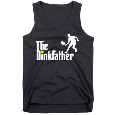 The Dinkfather Pickleball Fathers Day Gift Tank Top