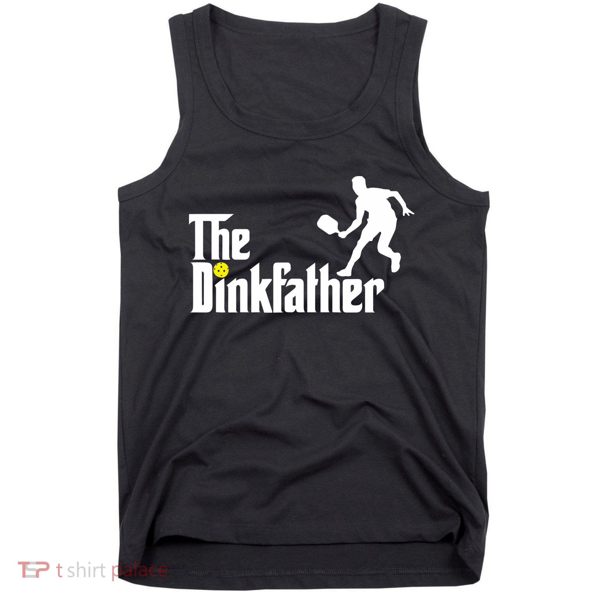 The Dinkfather Pickleball Fathers Day Gift Tank Top