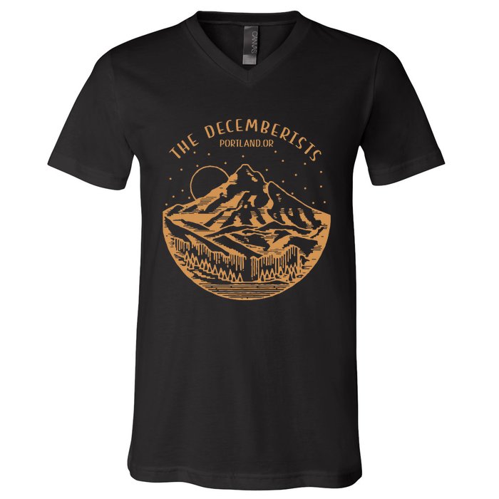 The Decemberists Portland V-Neck T-Shirt