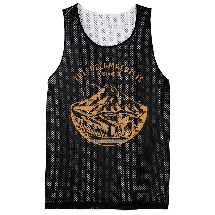 The Decemberists Portland Mesh Reversible Basketball Jersey Tank