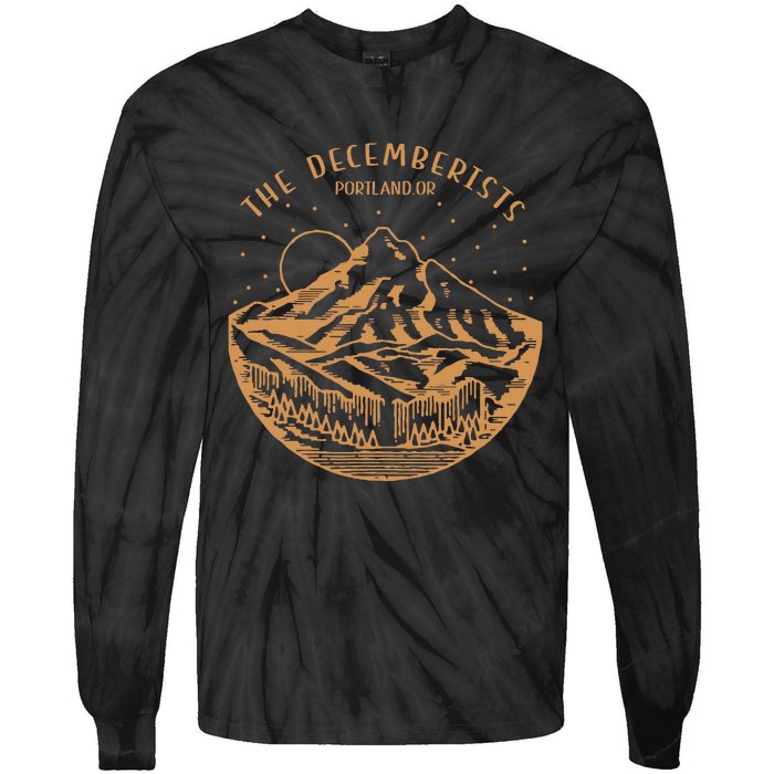 The Decemberists Portland Tie-Dye Long Sleeve Shirt