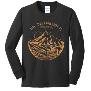 The Decemberists Portland Kids Long Sleeve Shirt