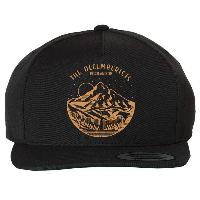 The Decemberists Portland Wool Snapback Cap