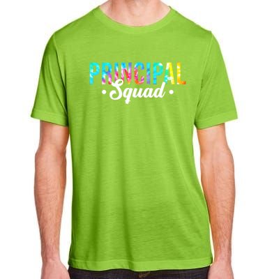 Tie Dye Principal Squad Admin Team Happy First Day Of School Gift Adult ChromaSoft Performance T-Shirt