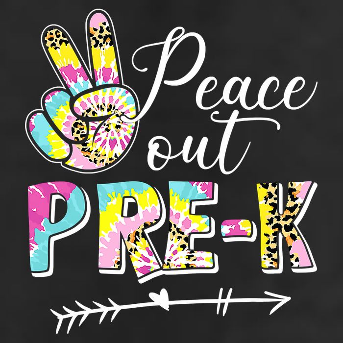 Tie Dye Peace Out PreK Last Day Of School Summer Beach 15oz Campfire Ceramic Mug