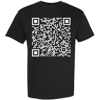 Trump Dance Qr Funny President Trump Dancing Code Garment-Dyed Heavyweight T-Shirt