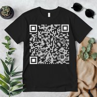 Trump Dance Qr Funny President Trump Dancing Code Premium T-Shirt