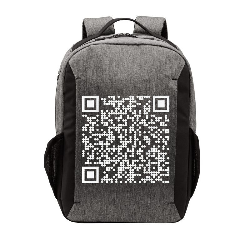 Trump Dance Qr Funny President Trump Dancing Code Vector Backpack