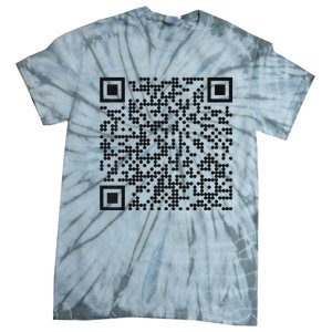 Trump Dance Qr Funny President Trump Dancing Code Tie-Dye T-Shirt