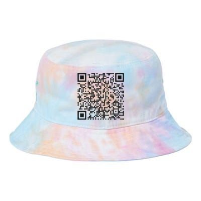 Trump Dance Qr Funny President Trump Dancing Code Tie Dye Newport Bucket Hat