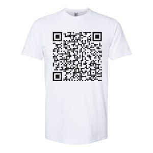 Trump Dance Qr Funny President Trump Dancing Code Softstyle CVC T-Shirt