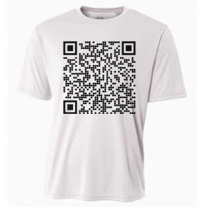 Trump Dance Qr Funny President Trump Dancing Code Cooling Performance Crew T-Shirt