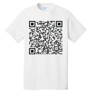 Trump Dance Qr Funny President Trump Dancing Code Tall T-Shirt