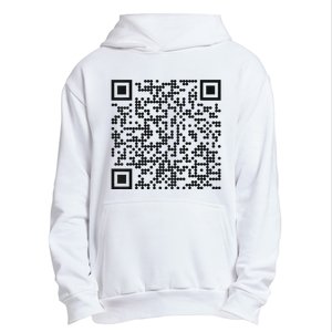 Trump Dance Qr Funny President Trump Dancing Code Urban Pullover Hoodie