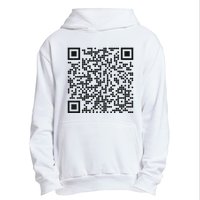 Trump Dance Qr Funny President Trump Dancing Code Urban Pullover Hoodie