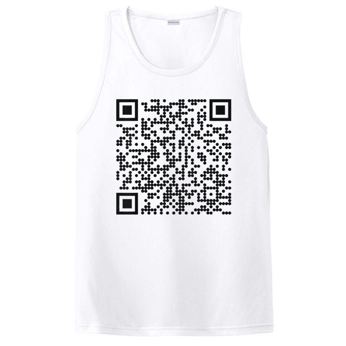 Trump Dance Qr Funny President Trump Dancing Code PosiCharge Competitor Tank