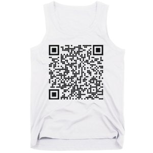 Trump Dance Qr Funny President Trump Dancing Code Tank Top