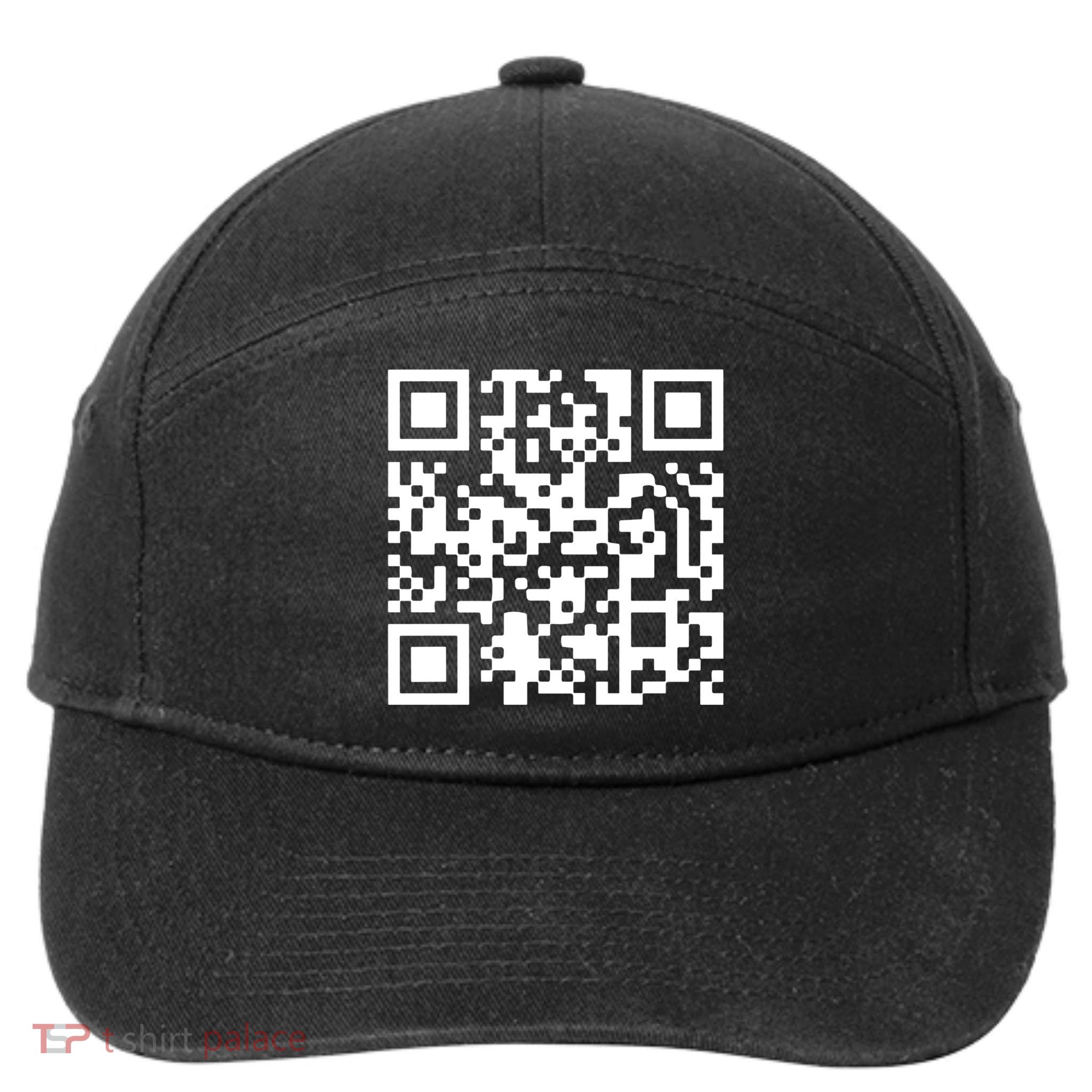 Trump Dancing Qr Code 7-Panel Snapback Hat